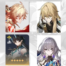 [Asia TL3-11] Mydei + Luocha + Dan Heng Imbibitor Lunae + Bronya | 0-5 four-star characters |departure banner uncleared(50/50)|Fast shipping