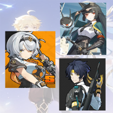 Asia|Female|Soldier 0 - Anby + Miyabi + Harumasa  + Random 4-star character|Fast delivery