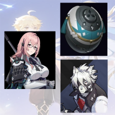 Asia|Female|Tsukishiro Yanagi + Tsukishiro Yanagi weapon + Von Lycaon  + Random 4-star character|Fast delivery