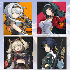 Asia|Female|Soldier 0 - Anby + Astra Yao + Burnice + Harumasa  + Random 4-star character|Fast delivery