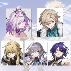 [Asia] Castorice + Aventurine + Luocha + Bronya + Dr.Ratio | 0-5 four-star characters |