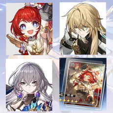 [Asia] Tribbie + Luocha + Bronya + Tribbie Weapon | 0-5 four-star characters |