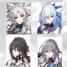 [Asia TL3-11] Feixiao + Jingliu + Ruan Mei + Bronya | 0-5 four-star characters |departure banner uncleared(50/50)|Fast shipping