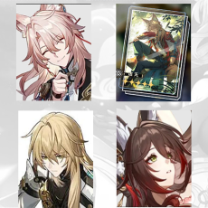 [Asia TL3-11] Jiaoqiu + Jiaoqiu Weapon + Luocha + Fugue | 0-5 four-star characters |departure banner uncleared(50/50)|Fast shipping