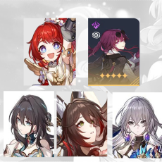 [Asia TL3-11] Tribbie + Kafka + Ruan Mei + Fugue + Bronya | 0-5 four-star characters |departure banner uncleared(50/50)|Fast shipping