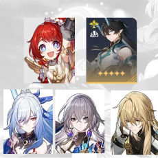 [Asia TL3-11] Tribbie + Dan Heng Imbibitor Lunae + Jingliu + Bronya + Luocha | 0-5 four-star characters |departure banner uncleared(50/50)|Fast shipping