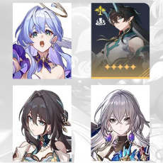 [Asia TL3-11] Robin + Dan Heng Imbibitor Lunae + Ruan Mei + Bronya | 0-5 four-star characters |departure banner uncleared(50/50)|Fast shipping
