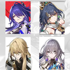 [Asia TL3-11] Acheron + Yunli + Luocha + Bronya | 0-5 four-star characters |departure banner uncleared(50/50)|Fast shipping