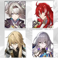 [Asia TL3-11] Firefly + Argenti + Luocha + Bronya | 0-5 four-star characters |departure banner uncleared(50/50)|Fast shipping
