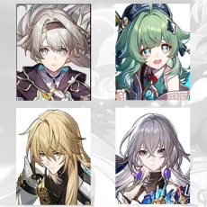 [Asia TL3-11] Firefly + Huohuo + Luocha + Bronya | 0-5 four-star characters |departure banner uncleared(50/50)|Fast shipping