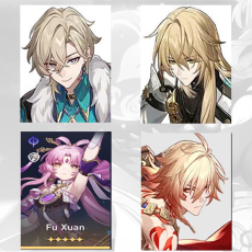 [Asia TL3-11] Aventurine + Luocha + Fu Xuan + Mydei | 0-5 four-star characters |departure banner uncleared(50/50)|Fast shipping