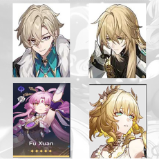 [Asia TL3-11] Aventurine + Luocha + Fu Xuan + Aglaea | 0-5 four-star characters |departure banner uncleared(50/50)|Fast shipping