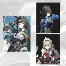 Asia|Lv4-10|Female|Hoshimi Miyabi + Zhu Yuan + Alexandrina Sebastiane  + Random 4-star character|Fast delivery