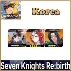 Korea Server|Spike+Rachel+Yushin|Fast delivery