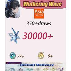 [Asia] 34000 Astrite + 0-20 Radiant Tide + 75-85 Lustrous Tide | 290 Wishes | UL30+ | Linked to Mail Address | Reroll Account