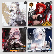 Korea server|Cinderella +Crown+Scarlet: Black Shadow + Red Hood+ random 2 -6 SSR】