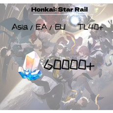 [ASIA]/TL50+/60000+Star Amerald/110+Star Track Pass /4+ Special Pass/ Email login safe and stable | Ship immediately |Honkai: Star Rail