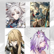 [Asia TL3-11] Feixiao + Feixiao Weapon + Luocha + Castorice | 0-5 four-star characters |departure banner uncleared(50/50)|Fast shipping