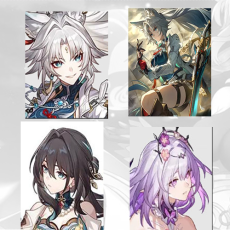 [Asia TL3-11] Feixiao + Feixiao Weapon + Ruan Mei + Castorice | 0-5 four-star characters |departure banner uncleared(50/50)|Fast shipping