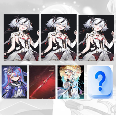 Asia|Female| Camellya + Camellya + Camellya + Roccia + Camellya Weapon + San Hua Skin + Random 5 stars | Random 4 stars |The novice pool is not used