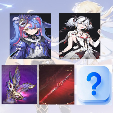 Asia|Female Level 8|Roccia + Camellya + Roccia Weapon + Camellya Weapon + Random 5 stars | Random 4 stars |The novice pool is not used
