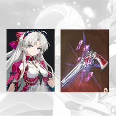 Asia|Female|Lv4-10| Carlotta + Carlotta Weapon|Random 5 stars|The novice pool is not used