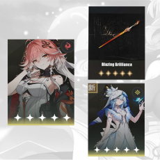 Asia|Female|Lv4-10| Changli + Changli Weapon + The Shorekeeper|Random 5 stars|The novice pool is not used