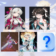 Asia|Female| Carlotta + Zhe Zhi + Carlotta Weapon + San Hua Skin + Random 5 stars | Random 4 stars |The novice pool is not used