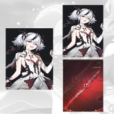 Asia|Female|Lv4-10| Camellya + Camellya + Camellya Weapon|Random 5 stars|The novice pool is not used