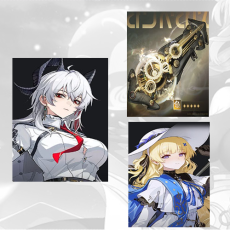 Asia|Female|Lv4-10| Zani + Zani Weapon + Phoebe|Random 5 stars|The novice pool is not used