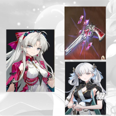 Asia|Female|Lv4-10| Carlotta + Carlotta Weapon + Jinhsi|Random 5 stars|The novice pool is not used