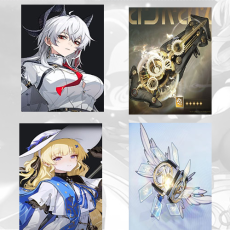 Asia|Female|Lv4-10| Zani + Zani Weapon + Phoebe + Phoebe Weapon|Random 5 stars|The novice pool is not used