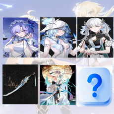 Asia|Female| CantaRella + The Shorekeeper + Jinhsi + Jinhsi Weapon + San Hua Skin + Random 5 stars | Random 4 stars |The novice pool is not used