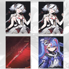 Asia|Female|Lv4-10| Camellya + Camellya + Camellya Weapon + Roccia|Random 5 stars|The novice pool is not used