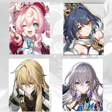 [Asia TL3-11] Hyacine + Yunli + Luocha + Bronya | 0-5 four-star characters |departure banner uncleared(50/50)|Fast shipping