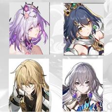[Asia TL3-11] Castorice + Yunli + Luocha + Bronya | 0-5 four-star characters |departure banner uncleared(50/50)|Fast shipping