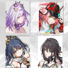 [Asia TL3-11] Castorice + Rappa + Yunli + Ruan Mei | 0-5 four-star characters |departure banner uncleared(50/50)|Fast shipping