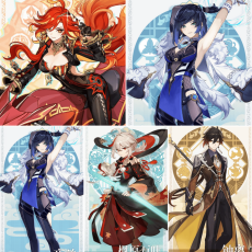 Asia|AR10|Mavuika+Yelan*1C+Kazuha+Zhongli|4 5-star characters|8-15 four-star characters|No birthday set, no email bound|Able to explore 100% |can log in normally immediately|Genshin Impact