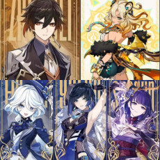 Asia|AR10|Xilonen+Raiden Shogun+Furina+Yelan+Zhongli|5 5-star characters|8-15 four-star characters|No birthday set, no email bound|Able to explore 100% |can log in normally immediately|Genshin Impact