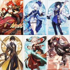 Asia|AR10|Mavuika+Furina+Yelan+Zhongli+Kazuha+Hutao|6 5-star characters|8-15 four-star characters|No birthday set, no email bound|Able to explore 100%|can log in normally immediately|Genshin Impact