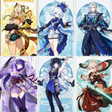 Asia|AR10|Xilonen+Furina+Neuvillette+Raiden+Yelan+Kazuha|6 5-star characters|8-15 four-star characters|No birthday set, no email bound|Able to explore 100%|can log in normally immediately|Genshin Impact