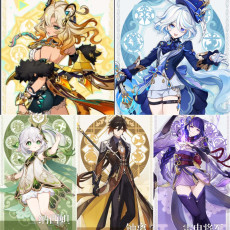 Asia|AR10|Xilonen+Furina+Nahida+Raiden+Zhongli|5 5-star characters|8-15 four-star characters|No birthday set, no email bound|Able to explore 100%|can log in normally immediately|Genshin Impact
