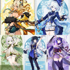 Asia|AR10|Xilonen+Furina+Nahida+Yelan+Raiden|5 5-star characters|8-15 four-star characters|No birthday set, no email bound|Able to explore 100%|can log in normally immediately|Genshin Impact