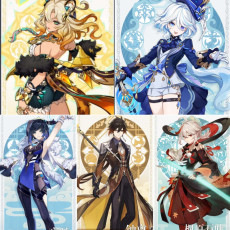 Asia|AR10|Xilonen+Furina+Yelan+Zhongli+Kazuha|6 5-star characters|8-15 four-star characters|No birthday set, no email bound|Able to explore 100%|can log in normally immediately|Genshin Impact
