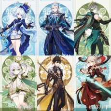 Asia|AR10|Furina+Neuvillette+Alhaitham+Nahida+Kazuha+Zhongli|6 5-star characters|8-15 four-star characters|No birthday set, no email bound|Able to explore 100%|can log in normally immediately|Genshin Impact