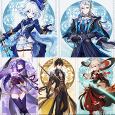 Asia|AR10|Furina+Neuvillette+Raiden+Kazuha+Zhongli|5 5-star characters|8-15 four-star characters|No birthday set, no email bound|Able to explore 100%|can log in normally immediately|Genshin Impact