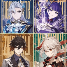 Asia|AR10|Raiden Shogun+Kazuha+Zhongli+Neuvillette|4 5-star characters|8-15 four-star characters|No birthday set, no email bound|Able to explore 100% |Can log in normally|Genshin Impact