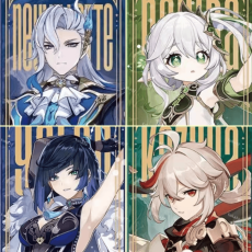 Asia|AR10|Yelan+Kazuha+Nahida+Neuvillette|4 5-star characters|8-15 four-star characters|No birthday set, no email bound|Able to explore 100% |Can log in normally|Genshin Impact