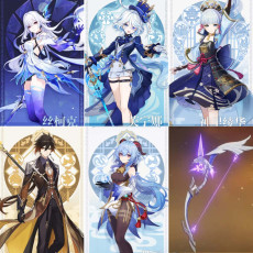 Asia|AR10|Skirk+Furina+Ayaka+Zhongli+Ganyu+Amos' Bow|6 5-star characters|8-15 four-star characters|No birthday set, no email bound|Able to explore 100%|can log in normally immediately|Genshin Impact