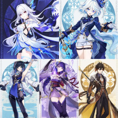Asia|AR10|Skirk+Furina+Yelan+Raiden Shogun+Zhongli|5 5-star characters|8-15 four-star characters|No birthday set, no email bound|Able to explore 100%|can log in normally immediately|Genshin Impact